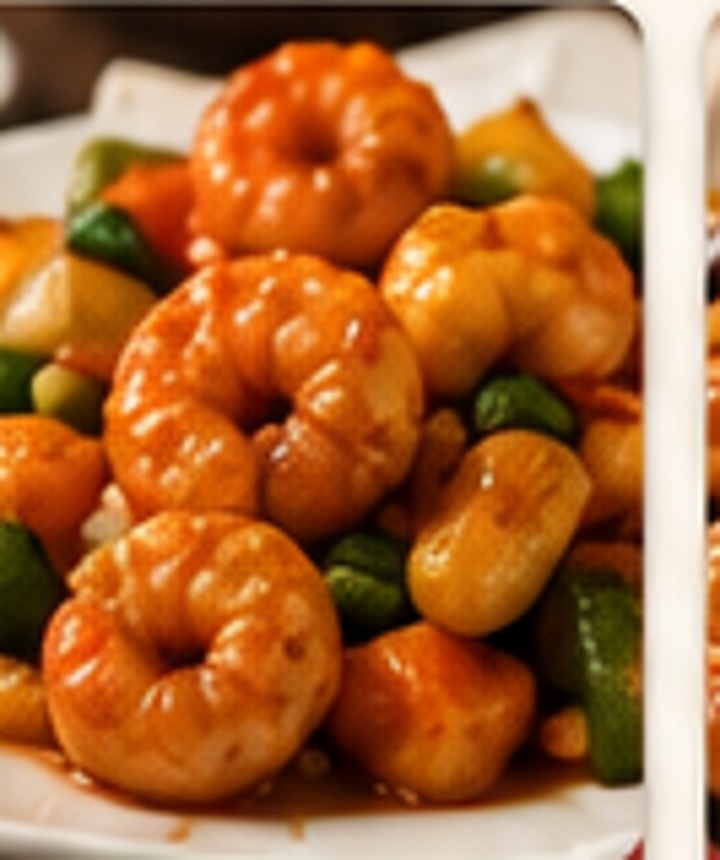 King Prawns with Mixed Vegetables